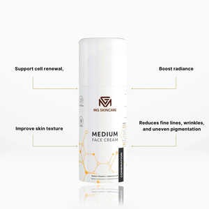 Crema Viso Media con Retinolo - Vitamina C e Acido Ialuronico - Product Image 2
