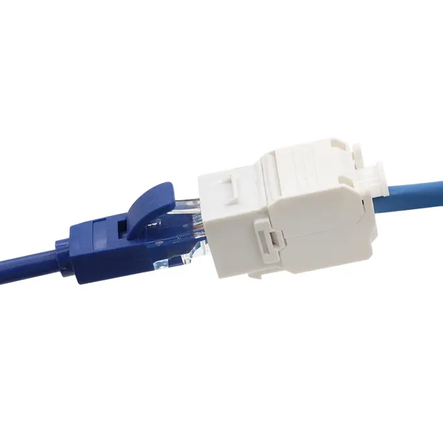 Cat6a cat6 toolless Network Utp Rj45 Keystone Jack pass fluke test