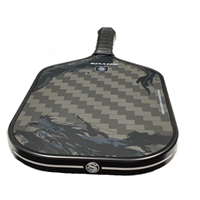 Paleta de Pickleball T800 12K de Fibra de Carbono Cruda de 16 mm con Núcleo de Espuma MPP