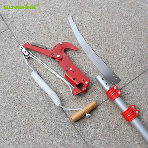 SUNSHINE Bypass Pruning Saw High-Altitude Telescopic Design Labor-Saving Fixed Pulley Fruit Trees Manual Steel Aluminum <strong>Pruner</strong> - Product Image 5