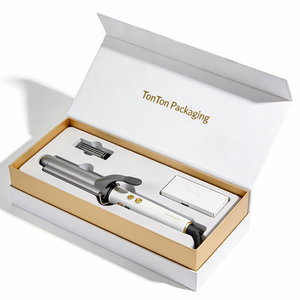 Boîte magnétique personnalisée et boîte cadeau blanche pour nettoyant <span class=keywords><strong>visage</strong></span>, produits de soins personnels, papier blanc imprimable - Product Image 1