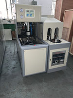 Machine de soufflage semi-automatique à commande PLC Delta de 500 ml/1 L/2 L/5 L/10 L/20 L pour bouteilles en PET de 5 gallons