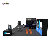 Stand de salon professionnel à deux niveaux TIANYU, kit d'assemblage modulaire en aluminium efficace, choix professionnel des entrepreneurs