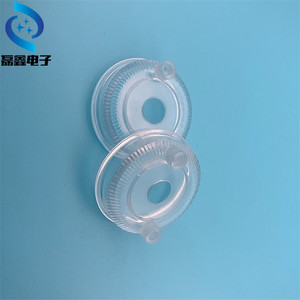 H Electronic Components Transparent Potentiometer Cap 50 Mm Diameter <b>Plastic</b> Injection Molded For Industrial Electrical - Product Image 2