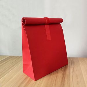 Sac isotherme à déjeuner imperméable à grande capacité avec poches latérales Logo personnalisé Sac isotherme à déjeuner pour garder les aliments frais - Product Image 4