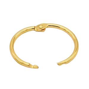 Anillas Doradas EWANG de 1.2 Pulgadas para Encuadernación de Libros de Hojas Sueltas, Anillas para Cuadernos de Papel Suelto - Product Image 2