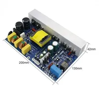 Amplificateur numérique de classe D monocanal 1000W, carte son haute puissance avec alimentation à découpage pour usage domestique, composants électroniques