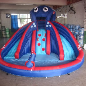 Toboggan gonflable 63100 PVC, équipement d'amusement extérieur commercial pour enfants - Product Image 1