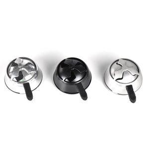 Support à charbon pour chicha en aluminium argenté, technique givrée, vente en gros, accessoire économique, produit phare - Product Image 2