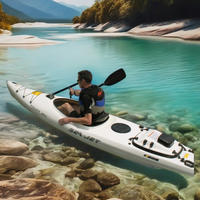Planche de surf à moteur à grande vitesse | Conception motorisée avancée | Léger et durable pour des aventures aquatiques palpitantes