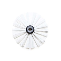 Brosse ronde Picote en nylon pour le nettoyage et le revêtement des tuyaux
