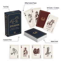 Cartes à jouer promotionnelles personnalisées, jeu de cartes en papier et emballage de marque pour événements B2B, cadeaux et activation en point de vente