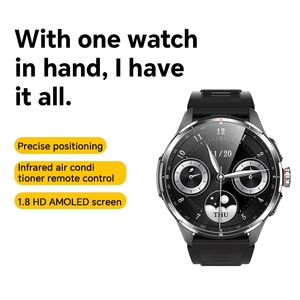Reloj Inteligente Android H81 con Tarjeta SIM 4G, GPS, WiFi, 3+32GB, Pantalla AMOLED de 1.8 Pulgadas, Cámara Giratoria, NFC, Deportivo para Hombre - Product Image 5