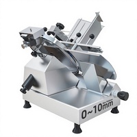 Trancheuse à viande congelée semi-automatique commerciale en acier inoxydable
