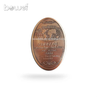 Épingle en métal bronze personnalisé Émail dur doux Technique Plaque d'immatriculation mexicaine Épingles à chapeau Badge d'État personnalisé Utilisation de souvenirs