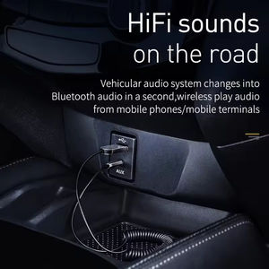 Adaptador Bluetooth AUX Baseus, Accesorios para Juegos de Auto, Cable Manos Libres, Kit de Audio para Auto, Transmisor Bluetooth 5.0, Accesorios para Juegos - Product Image 2