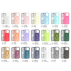 Coque de téléphone transparente en silicone en gros S084 pour iPhone 17 16 15 Pro Max et Samsung S26 S25 S24 Ultra - Product Image 2