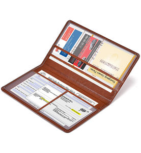 <span class=keywords><strong>Porte</strong></span>-documents de <span class=keywords><strong>voiture</strong></span> et documents, support d'enregistrement de sécurité automobile de haute qualité, <span class=keywords><strong>porte</strong></span>-monnaie en cuir et à usages multiples, OEM, nouvelle collection - Product Image 4