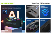 Speaker Party Outdoor Hopestar Factory Wholesale A80mini Tahan Air 36W Boombox Bass Bertenaga Subwoofer Portabel Speaker Hifi