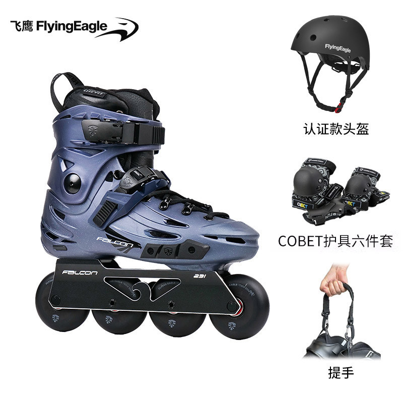Ensemble casque de protection bleu marine