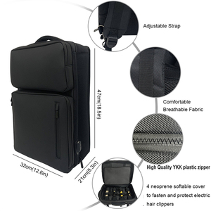 Mochila Profesional para Barberos, Diseño Ligero, Doble Asa, Impermeable, Plegable, con Capacidad de 25L, 30/34 Bolsillos - Product Image 2