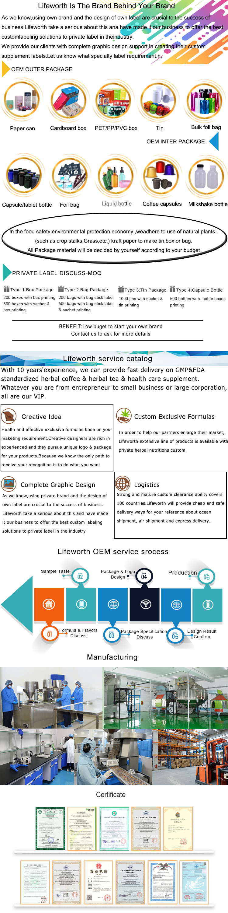 Lifeworth bulk hyaluro<i></i>nic acid collagen capsules