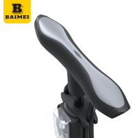 BAIMEI Steel Aluminum Alloy Bike Hand Pump 140psi Waterproof Car Motorcycle Ball Tire Inflator Multi-Purpose Portable Wholesale