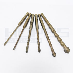 Rắn Tungsten Carbide Chéo Lời Khuyên Khoan Bits <span class=keywords><strong>3</strong></span> <span class=keywords><strong>4</strong></span> 5 6 8 10 12Mm Cho Glass Gạch Sứ Với Hex Shank Điện Dụng Cụ cầm Tay - Product Image 5