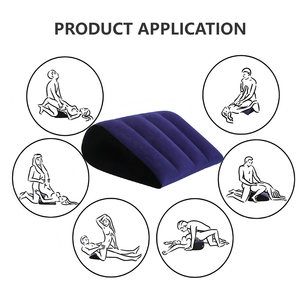 Coussin de soutien lombaire ergonomique réglable pour lit, coussin de positionnement sexuel relaxant, matelassé, 100% amovible - Product Image 4