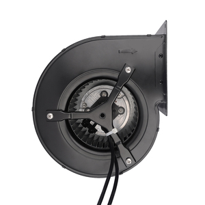 Longwell EC đầu vào kép về phía trước quạt ly tâm 120mm 230V mini công nghiệp EC Blower Quạt làm mát ly tâm với nhà ở - Product Image 2