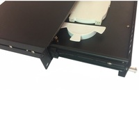 Panneau de brassage optique coulissant Gimbo 12 ports ODF, montage en rack, duplex 19 pouces 1U-4U, FTTH, acier SPCC, plastique ABS, garantie 3 ans