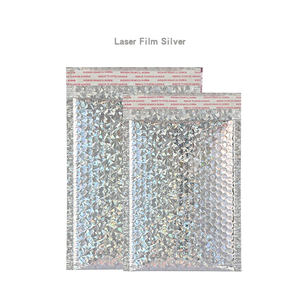Sacs à bulles de film plaqué aluminium <span class=keywords><strong>Compo</strong></span> différentes tailles et couleurs sacs à bulles de film laser sacs d'expédition d'emballage de transport - Product Image 4