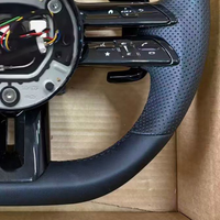 Amélioration de l'intérieur de la voiture Volant personnalisé en cuir et fibre de carbone adapté à Mercedes-Benz