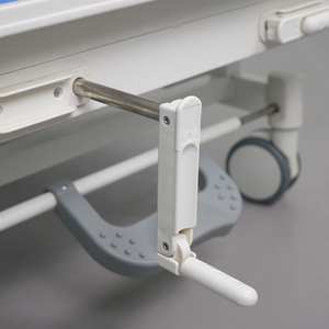 Letto Ospedaliero Regolabile Manualmente con Doppia Manovella e Schienale Personalizzabile per Cliniche e Centri Sanitari - Product Image 5