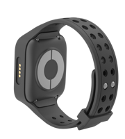 Gelang BLE iBeacon sensor detak jantung RF52, gelang pelacak kontak dengan tombol SOS, jam tangan beacon Bluetooth