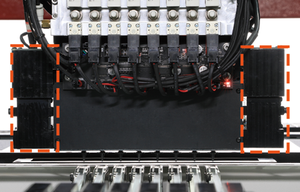เครื่องประกอบชิ้นส่วนอัตโนมัติ TM08 แบบ SMD Pick and Place 8 หัวจ่าย สำหรับสายการประกอบ LED - Product Image 2