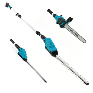 <span class=keywords><strong>Taille</strong></span>-<span class=keywords><strong>haie</strong></span> sans fil 2-en-1 avec scie à perche 21V sans balais télescopique 3m de portée longue, coupe-<span class=keywords><strong>haie</strong></span> et tronçonneuse - Product Image 1