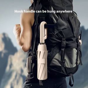 Customizable Logo <b>Large</b> Size Automatic Folding <b>Umbrella</b> Inner Ring Buckle Windproof 3 Fold <b>Umbrellas</b> with Uv <b>Umbrella</b> - Product Image 3