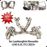 ING SUS304 OEM Valve Catback avec Z-Pipe pour Lamborghini Revuelto L545 6.5L V12 2023+ |   Échappement à montage direct en gros
