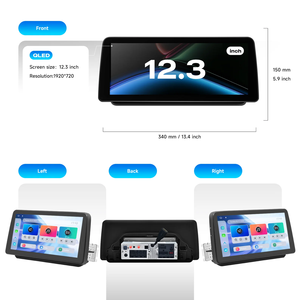 Autoradio multimédia Android Dasaita avec Carplay et <span class=keywords><strong>aide</strong></span> au stationnement pour Toyota RAV4 5ème génération 2019-2022 Lecteur DVD de voiture - Product Image 4