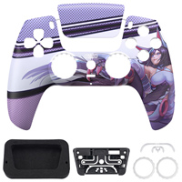 EXtremeRate Luna coque de remplacement redessinée coques personnalisées façade pour boîtiers de manette PS5