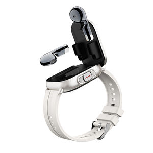 Montre intelligente <span class=keywords><strong>2</strong></span> en 1 avec écouteurs TWS Casque d'écoute sans fil Surveillance de la santé Rappels d'enregistrement de condition physique Hommes Femmes Montres intelligentes - Product Image 3