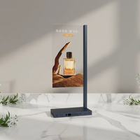 Écran publicitaire OLED de 55 pouces, sur pied, pour intérieur, écran tactile capacitif 10 points, luminosité de 150 à 400 nits, Android/Windows