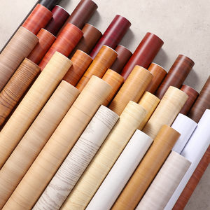 Película de PVC Impermeable y Ecológica con Diseño de Madera, Sin Adhesivo, para Envolver, Decorar Muebles, Armarios, Puertas, Cocina y Hogar - Product Image 1