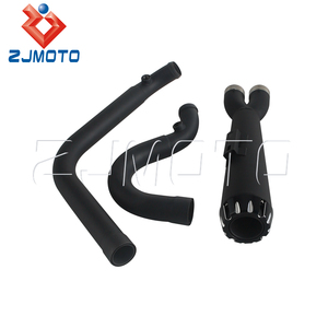 Sistema de escape completo 2 en 1 para motocicleta de alto rendimiento Big Bore para Harley Dyna <span class=keywords><strong>Fat</strong></span> <span class=keywords><strong>Bob</strong></span>/Low Rider/Street <span class=keywords><strong>Bob</strong></span> <span class=keywords><strong>2006</strong></span>-2017 - Product Image 3
