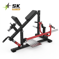 Machine à Rameur T-Bar à Support Thoracique Professionnelle SK-K29 à Charge de Plaques pour Centres de Fitness, Hôtels et Clubs