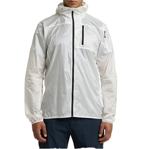 Chaqueta Cortavientos Informal con Capucha para Hombre, Estilo Primavera, Tinte Liso, Transpirable, Resistente al Viento, Ecológica, Corte Ajustado, OEM - Product Image 1