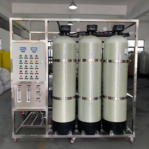 Tùy Chỉnh Ngầm Cũng Nước Làm Mềm Hệ Thống 250Lph 500LPH 1000LPH FRP Thẩm Thấu Ngược Hệ Thống Lọc Nước Cho Uống - Product Image 4
