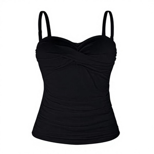 <b>White</b> Black Solid Color Brazilian 2 Piece <b>Set</b> 2026 Fashion High Cut Backless Push up Tummy Control Seaside Swimsuit - Product Image 3