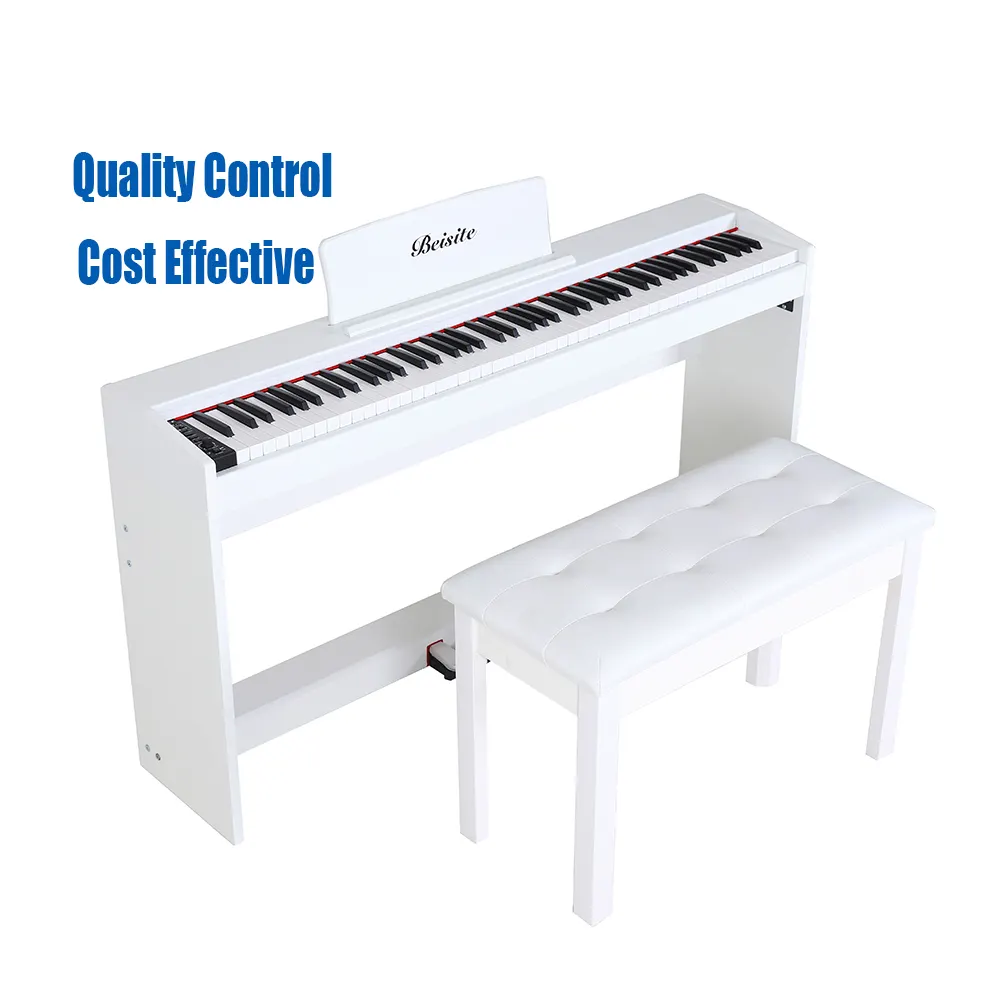 Music keyboard acoustic 88 keys upright keyboard piano electronic digital